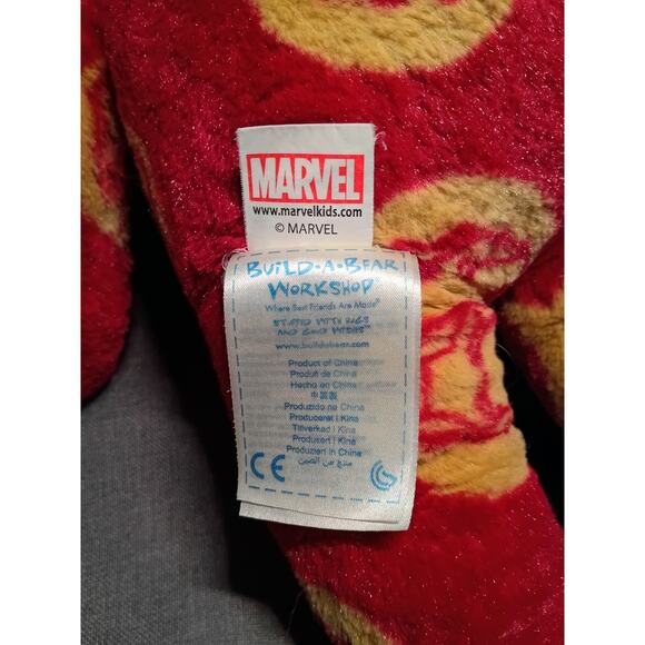 Build A Bear Marvel Avengers Iron Man 17” Bear Plush Retired - Picture 4 of 6